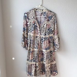 Knox Rose Target Bell Sleeved Dress